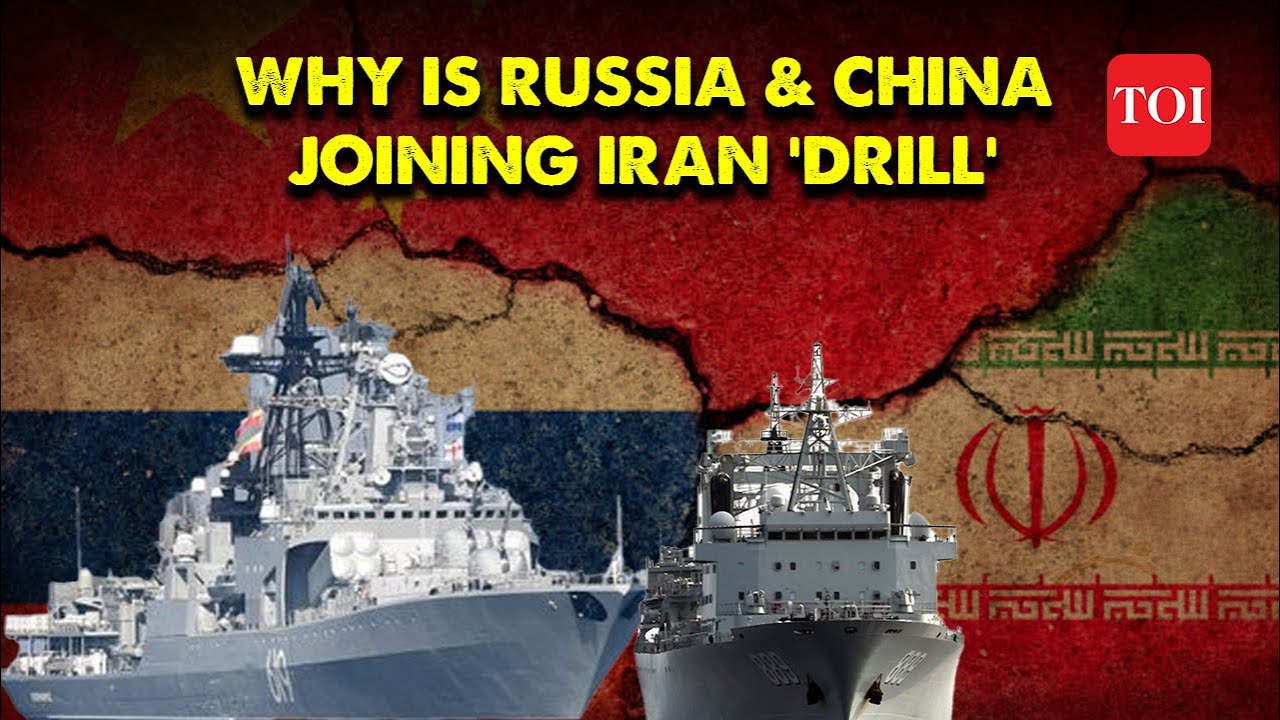 'Anti-West Forces' Iran, Russia, and China Set to Flex  Military Muscle in a Joint Naval Exercise