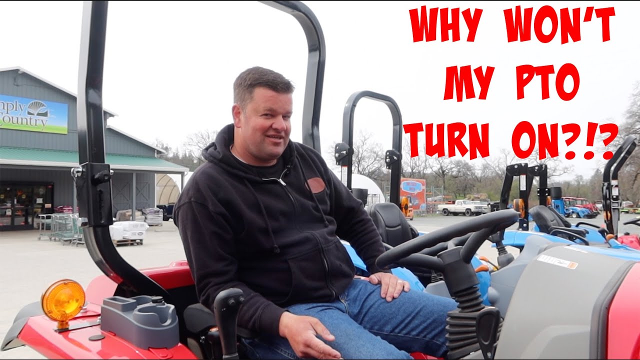 Why won't my tractor PTO turn on?!?