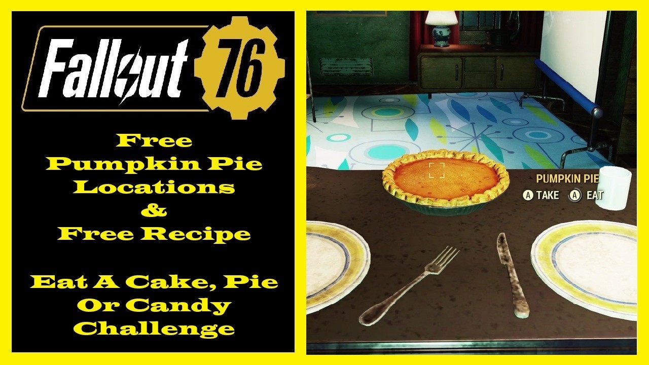 Fallout 76 — Лучшие места, где можно бесплатно получить тыквенный пирог — Руководство по выполнен...