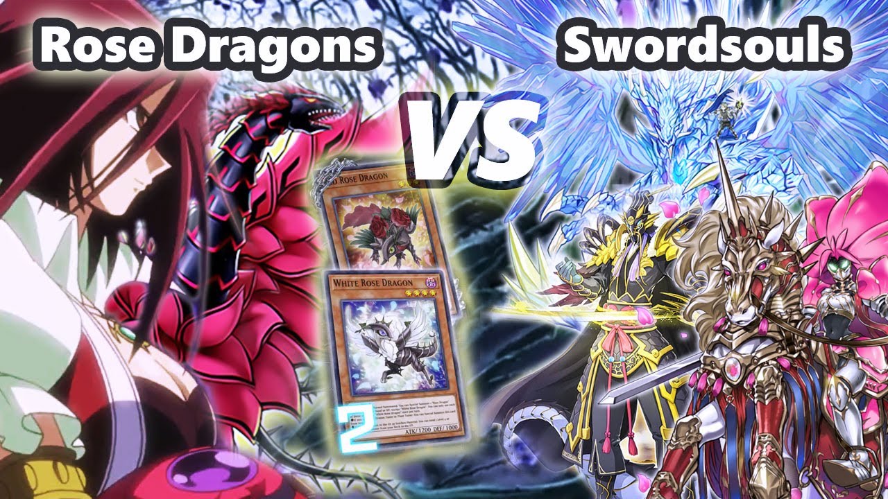 LITTLE ROSE DRAGONS PROTECTED ME! | VS Swordsoul | Yu-Gi-Oh Master Duel