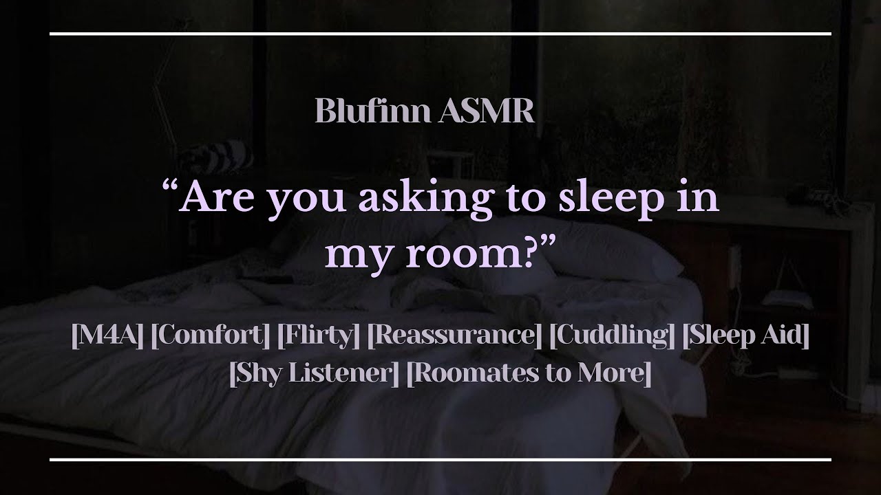 ASMR | Sleeping in Your Roommate's Bed During a Storm [M4A] [Comfort] [Flirty] [Roommates to More]