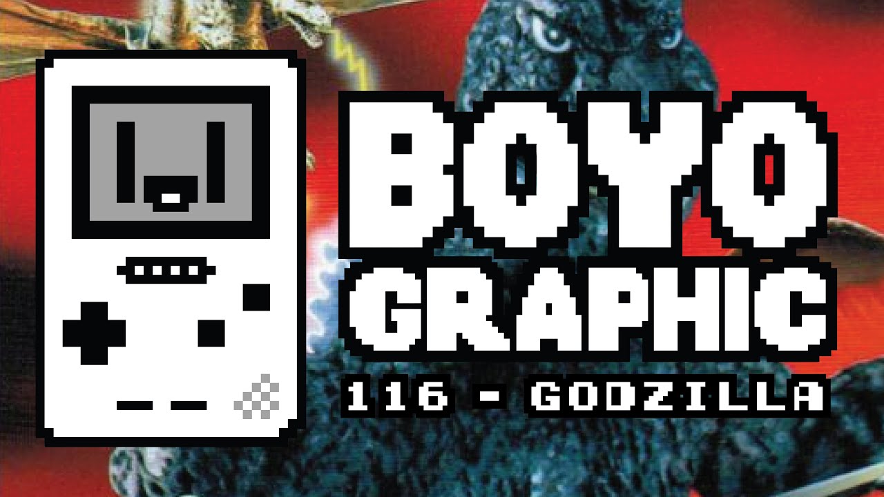 Boyographic - Godzilla / Gojira-Kun Game Boy Review