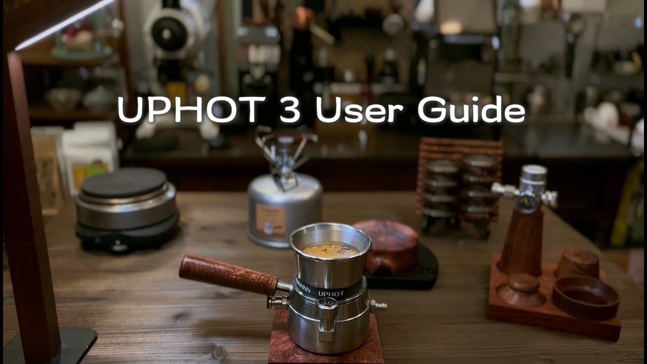 UPHOT User Guide: Brew Perfect Espresso Anywhere in 3 Minutes!