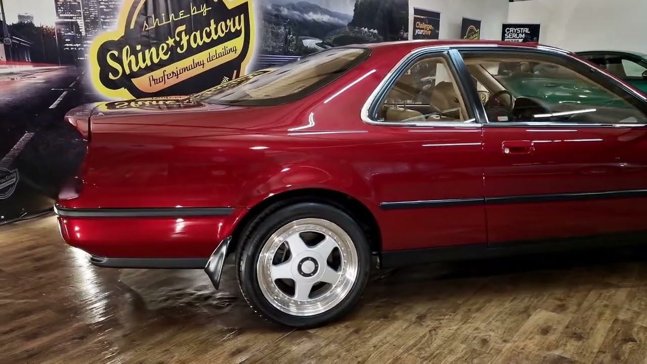 Honda Legend  Coupe. Pełna renowacja plus oklejenie bezbarwną folią ochronną PPF