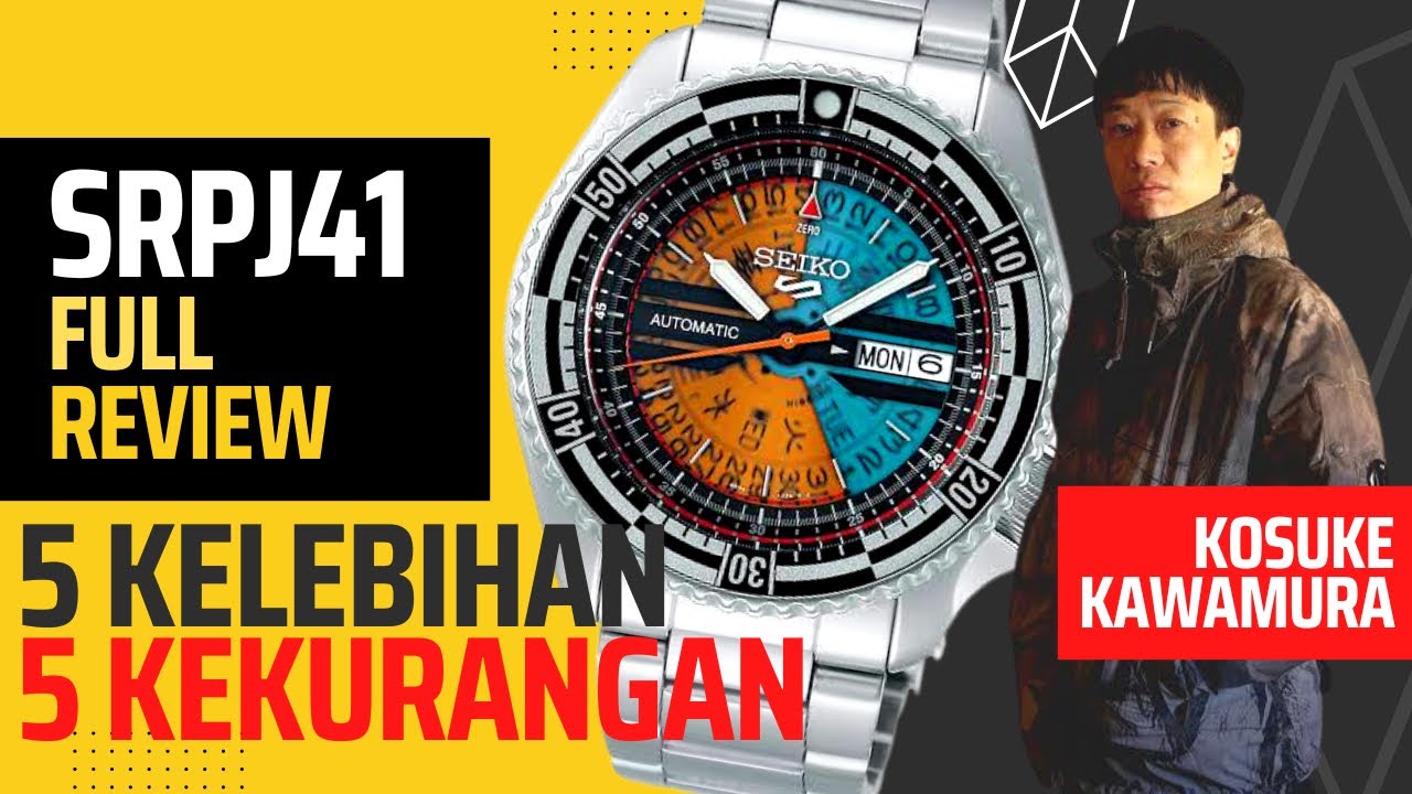 Complete Review Seiko SRPJ41 Limited Edition- Ketahui 5 Kekurangan Jam Tangan Kosuke Kawamura