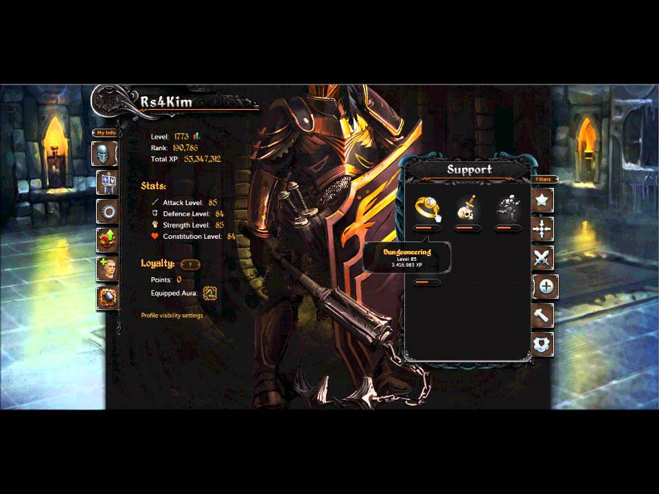 RuneScape | New Website | Adventure Log | Highscore