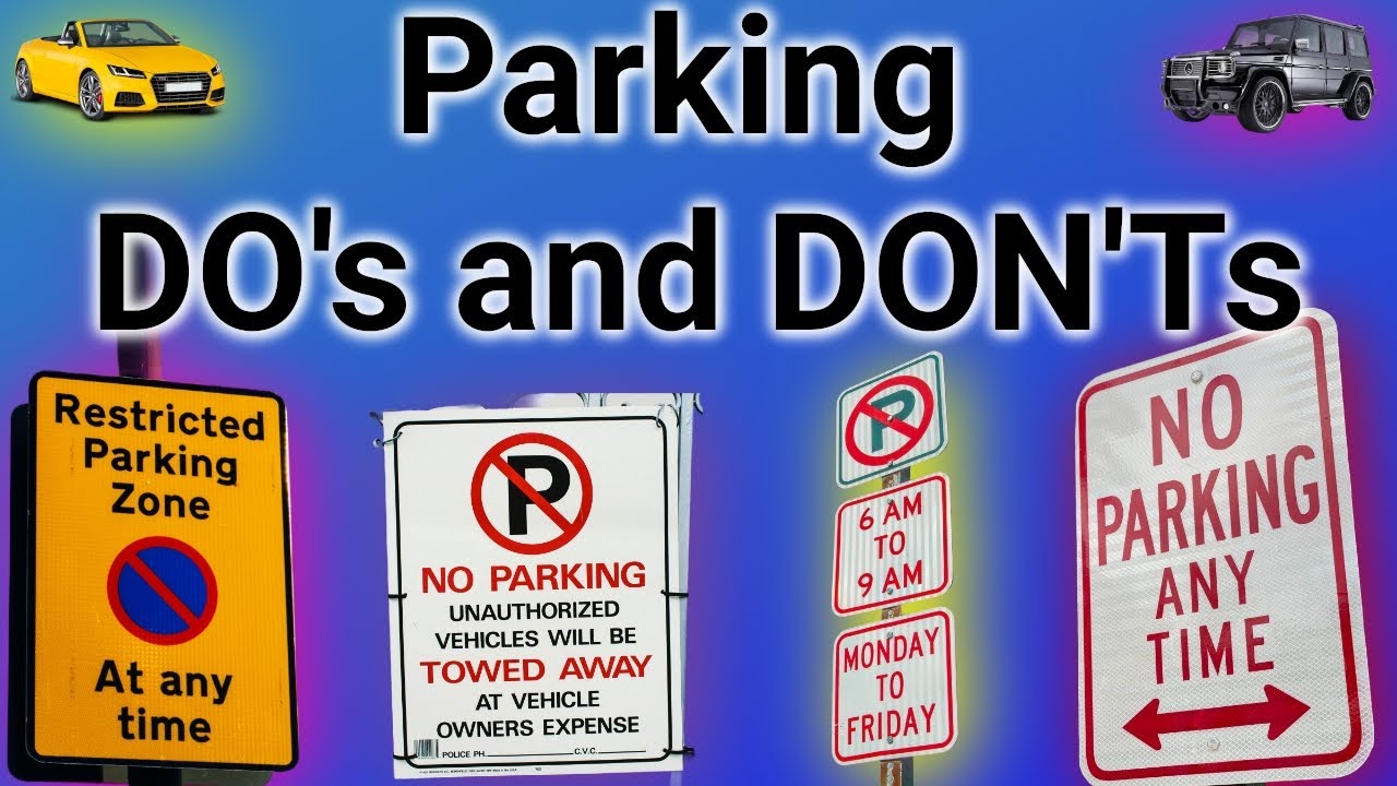 Illegal Stopping, Standing, and Parking are Prohibited in Parking #fyp #viral #school #driversed