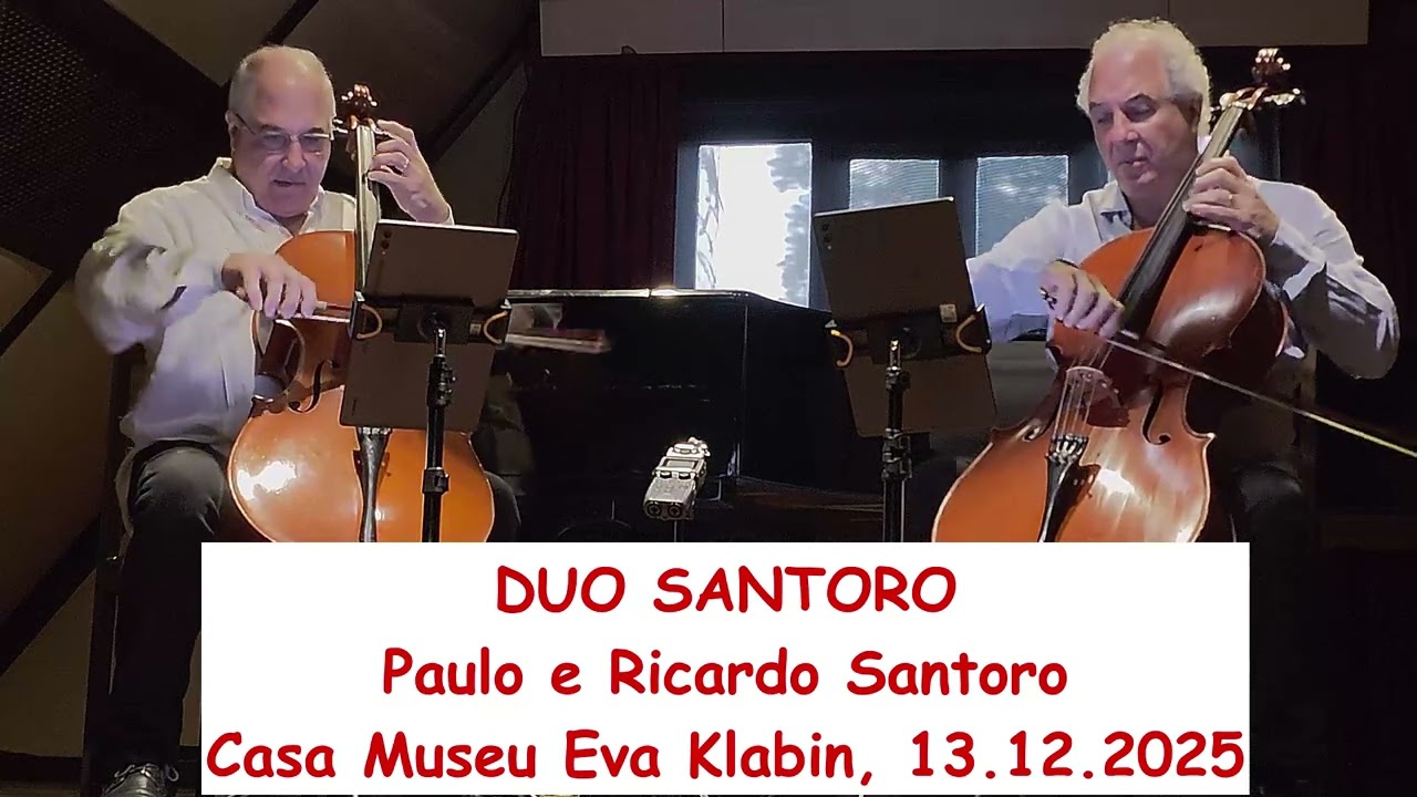 Ney Rosauro - "Saudade" - estreia mundial - Duo Santoro