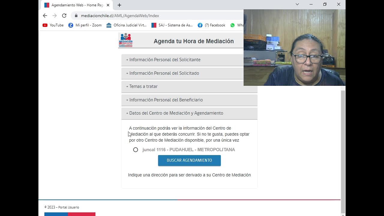 Como solicitar hora a mediacion en Familia en Chile- Gentileza de Ignacio enrique alarc&ograve;n Benavides