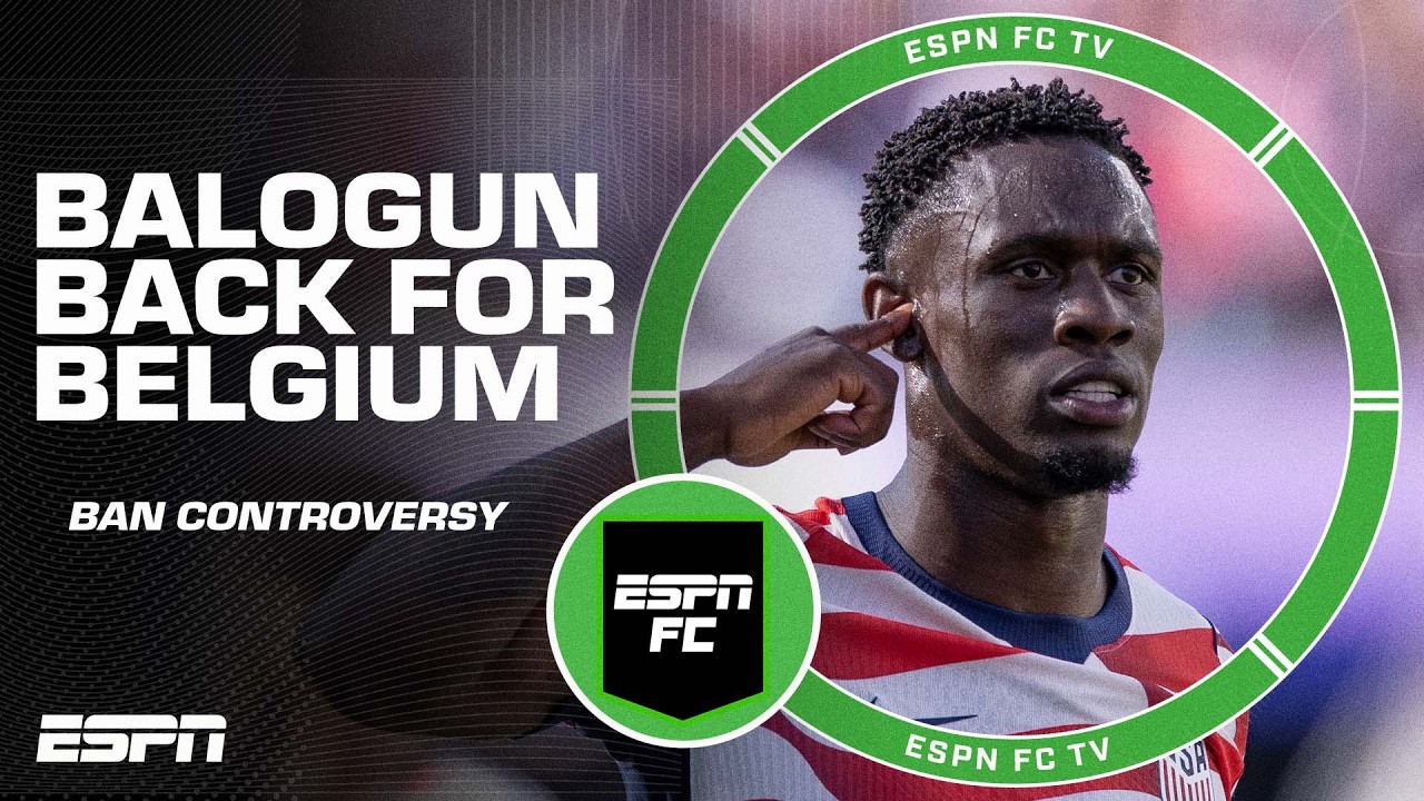 &lsquo;A JOKE!&rsquo; 😬 Balogun back for USA vs. Belgium after red card ban suspended | ESPN FC