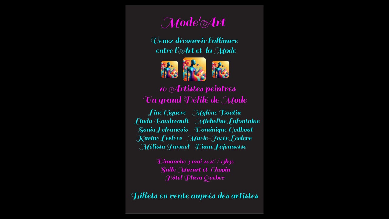 La Bande annonce du défilé Mode'Art 2026