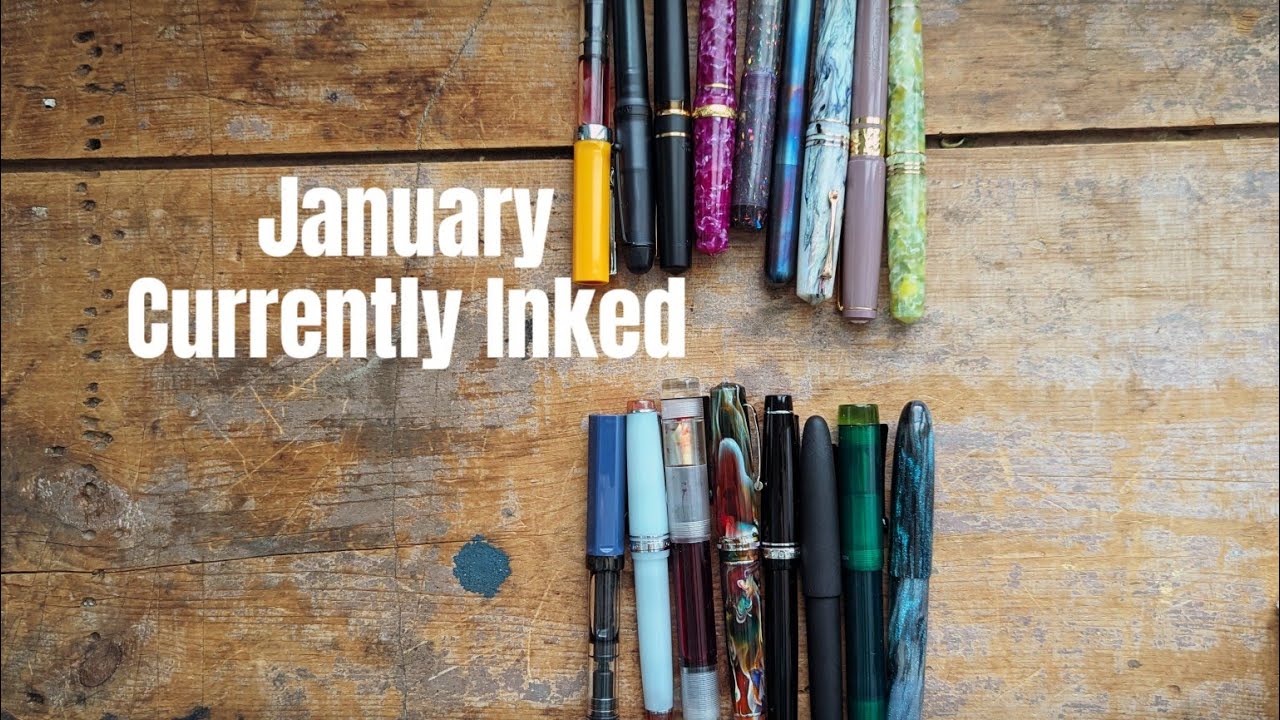 All the Inked Pens for January!