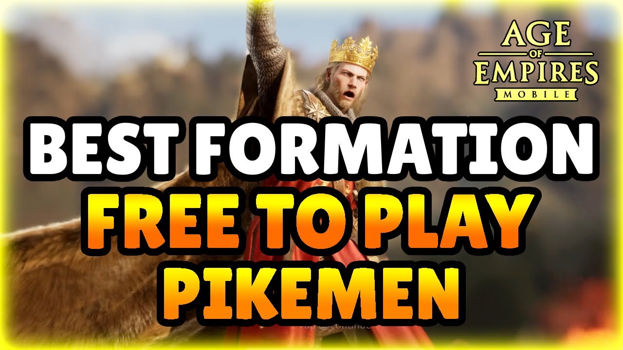 Age of Empires Mobile: BEST Early Game Free to Play Army Build - Pikemen