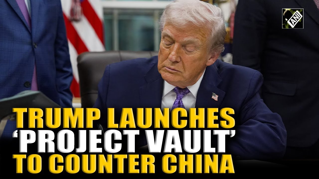 Trump announces creation of critical mineral reserve to secure supply chains | Full Remarks