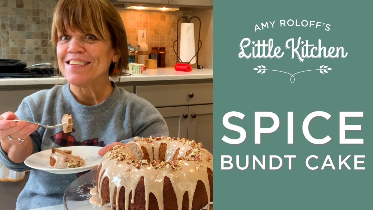 Amy Roloff Making Spice Bundt Cake with Maple Glaze Frosting