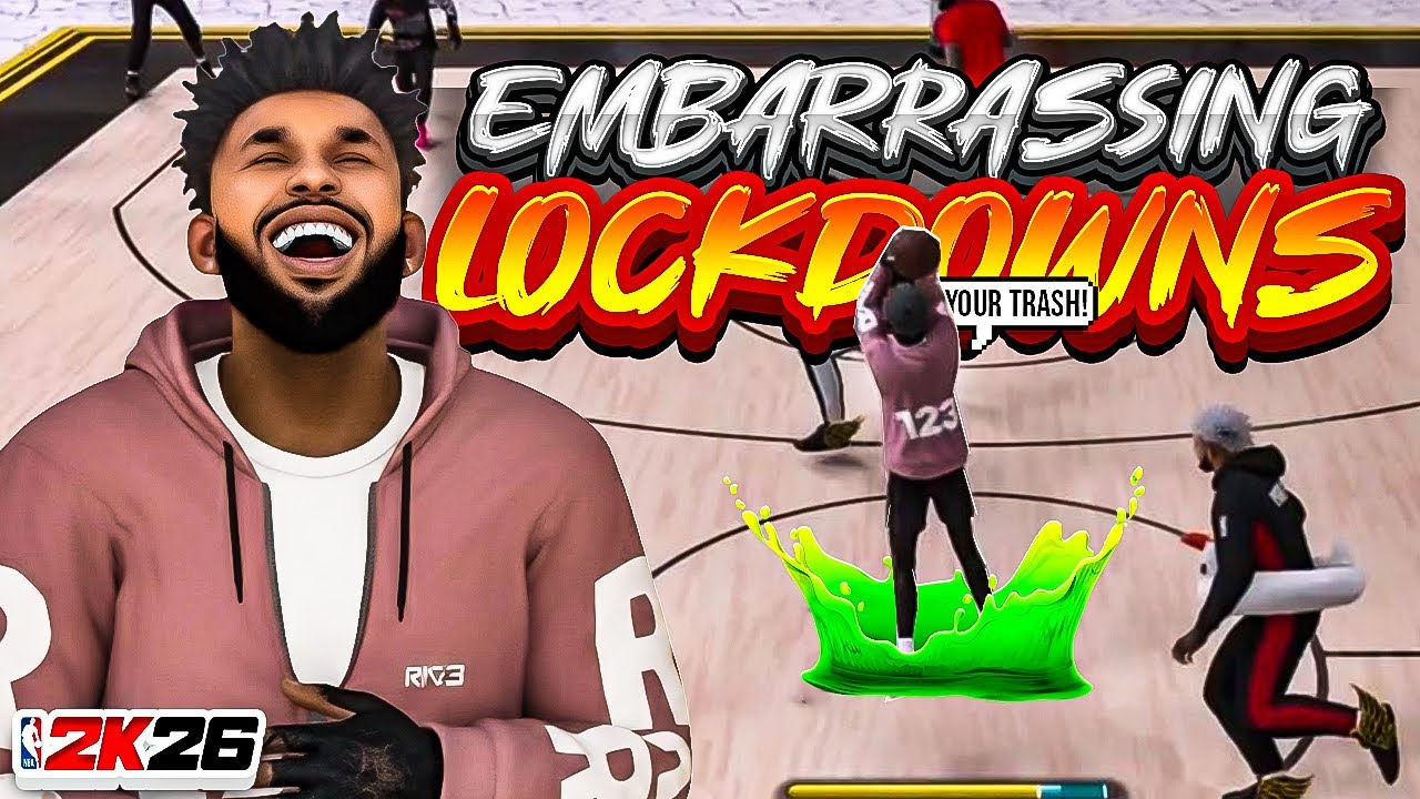 EMBARRASSING EVERY LOCK IN NBA 2K26! BEST GUARD TAKEOVER THE COMP STAGE!