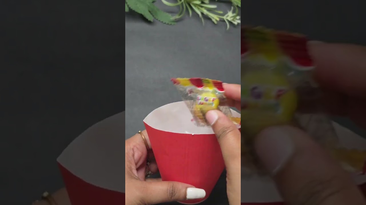&ldquo;Paper Cup Gift Packet 🎁#GiftPacketDIY#EasyCraftIdeas#DIYProject#CraftForBeginners#CreativeIdeas