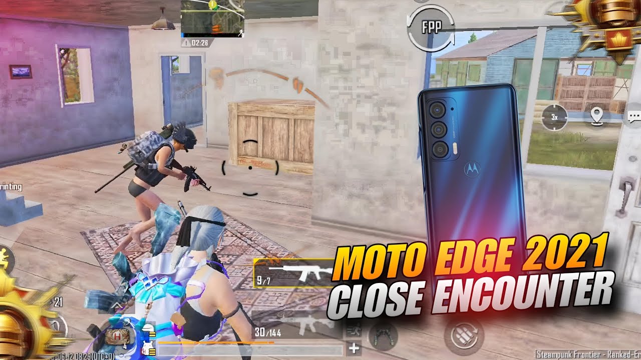 N1 Region Close Encounter [PURE CLUTCHES] Moto Edge 2021 [60fps] PUBG MOBILE