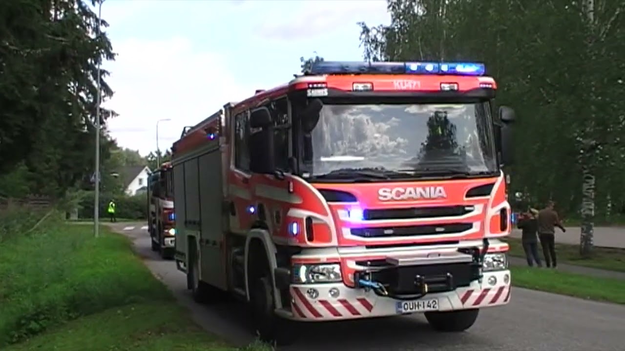[+20 UNITS] Nurmijärvi central volunteer fire department 100th year parade 9.8.2025