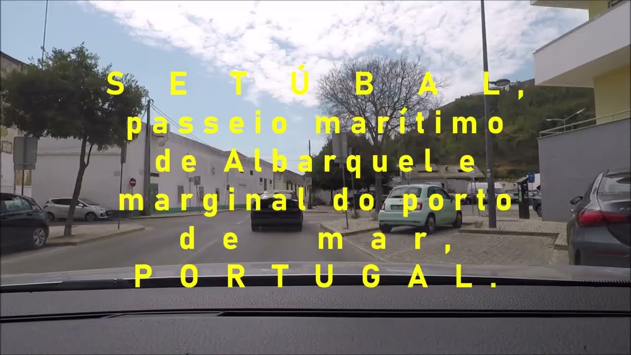Setúbal, passeio marítimo de Albarquel e marginal do porto de mar, Portugal, U.E.