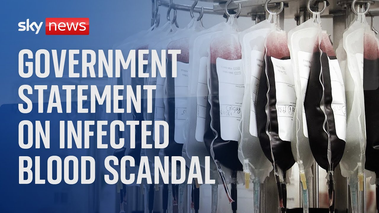Govt delivers statement about victims of the infected blood scandal