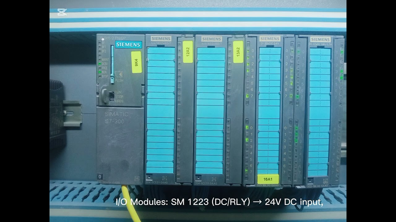 Siemens S7-1200 PLC 