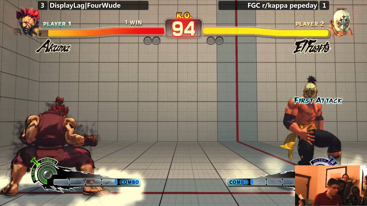 USF4 @ TFC Salty Suite - DisplayLag|Four Wude vs Pepeday