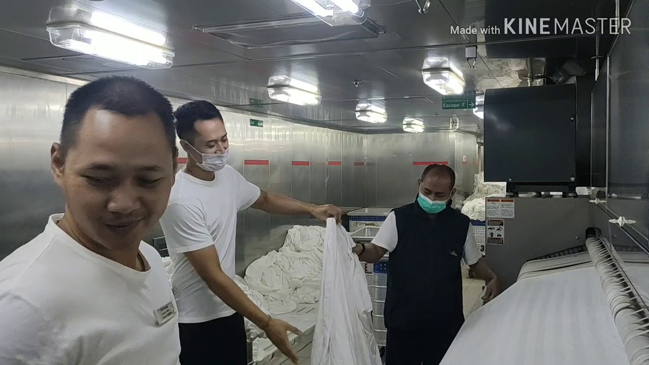 global laundry kapal pesiar