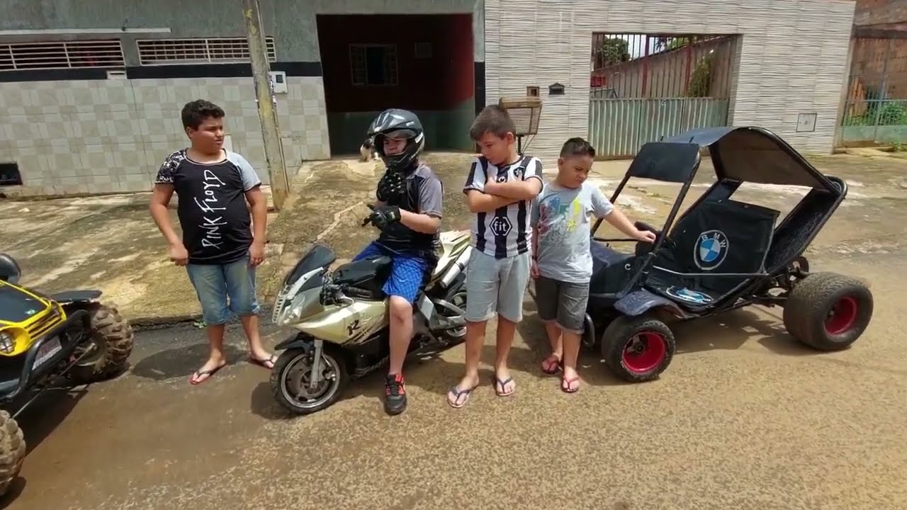 Rolé com Meus Amigos do Buggy ( Fomos Até o Castelo )