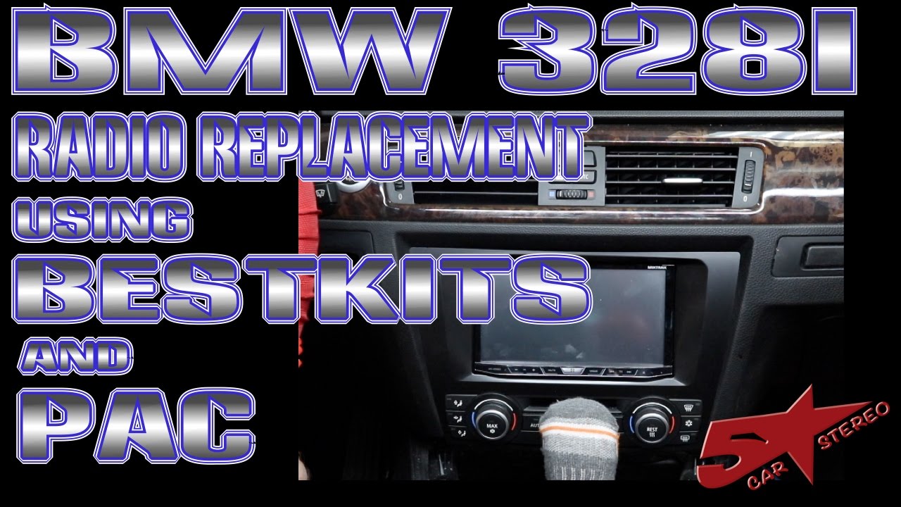 How to replace the radio in a BMW 328i