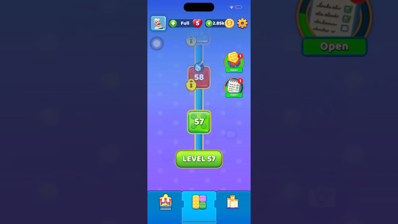 Color Block Jam: Level 57 - No Boosters Needed #games #gaming #gameplay #puzzle #level