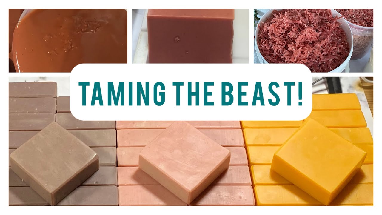 How to manage a ricing fragrance in cold process soap