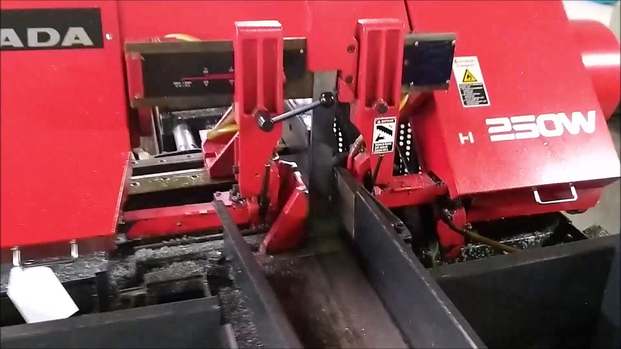 AMADA HA-250 W Horizontal Band Saw