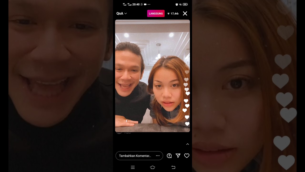 FRISLLY MALAM MINGGU DI RUMAH UNCLE JORDI  -LIVE BACAIN PERTANYAAN NETIJEN