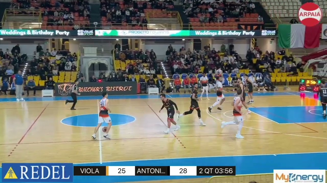 REDEL VIOLA- PALLACANESTRO ANTONIANA, LE MIGLIORI AZIONI