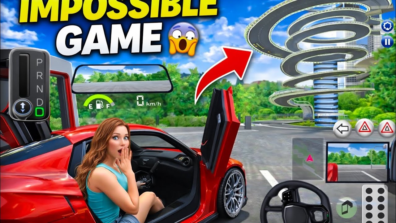 🚗💥 This Car Can Fly?! 😱 | 3D Driving Class Game Gameplay | Android game playing 2026 #cargame
