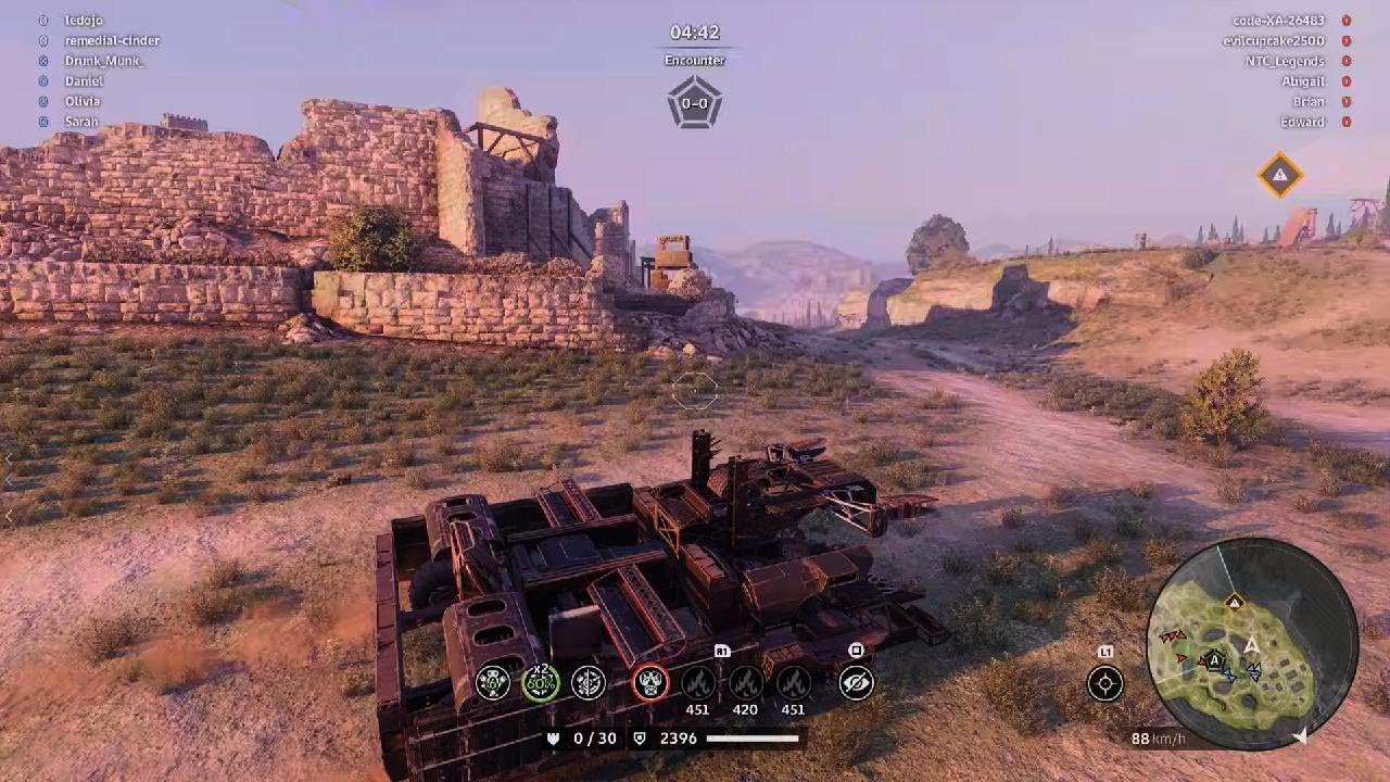 Crossout PvP. More Dog Build Practice. 12k PS Remedy Gameplay