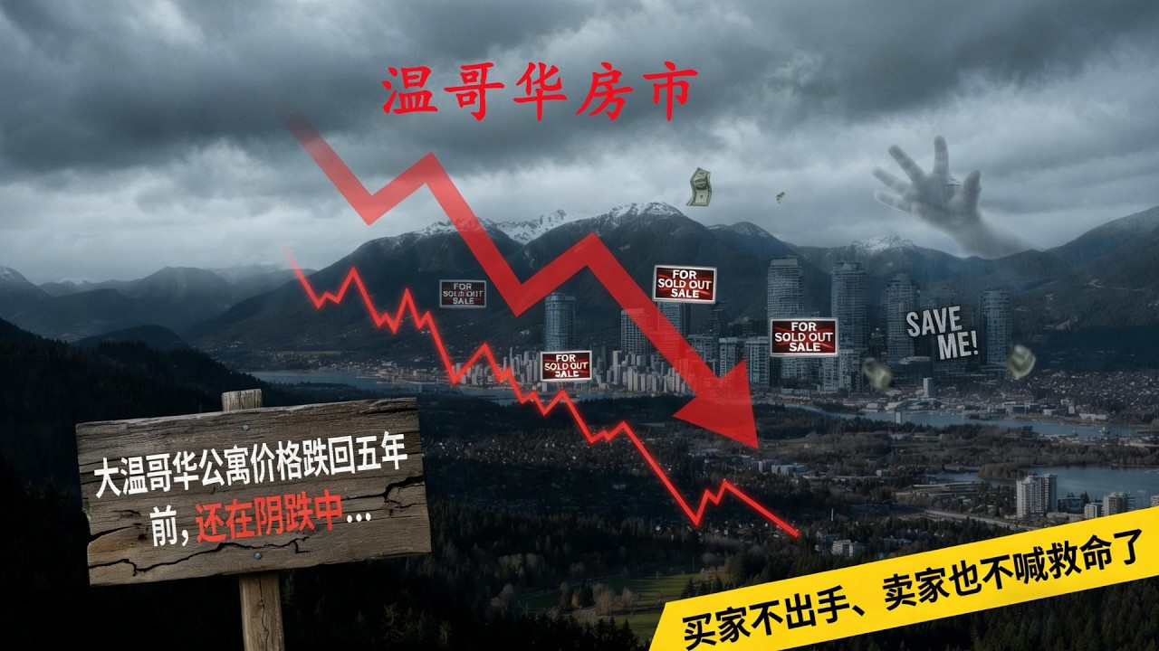 第 132 期：温哥华公寓跌跌不休何时了？价格跌回五年前 l 温哥华公寓