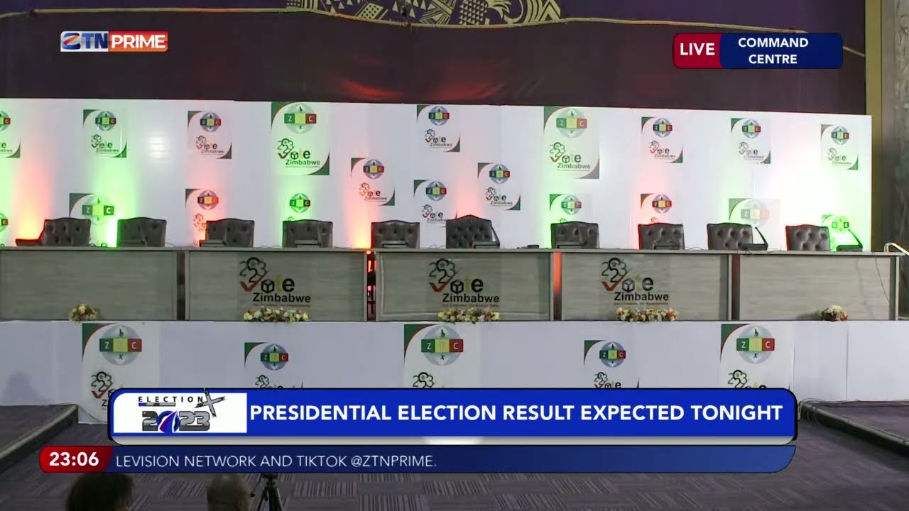 Zimbabwe Election 2023 | Presidential Elections Results Announcement | ZTN Prime