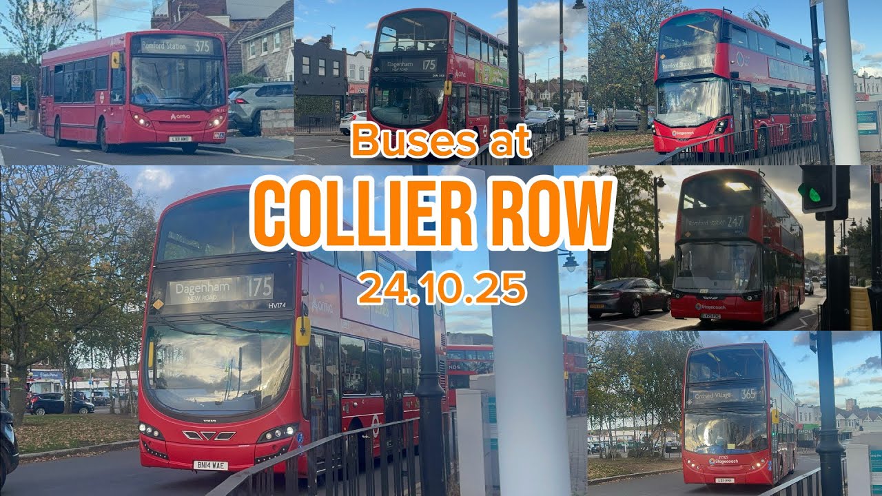 Buses at Collier Row - 24.10.25
