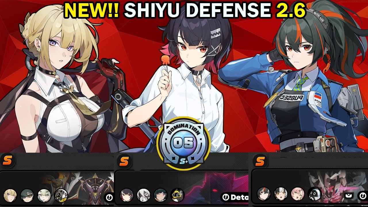 NEW Shiyu Defense | Evelyn, Ellen & Zhu Yuan! | Node 5 S+ Clear | Zenless Zone Zero ZZZ 2.6【ゼンゼロ】