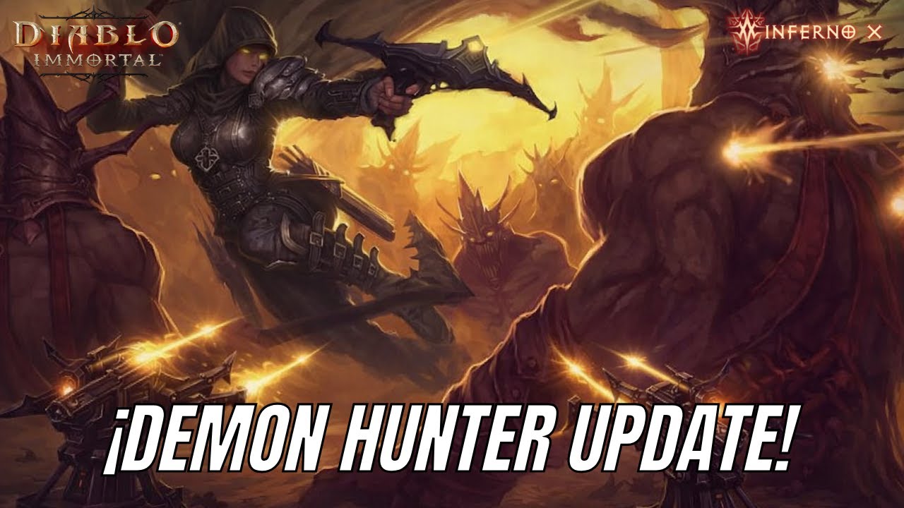 ¿Qué pasa con los NUEVOS Legendarios del Demon Hunter?  Diablo Immortal