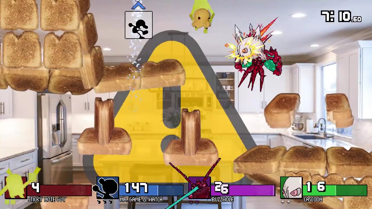 Fraymakers Grilled Cheese Stage Custom FFA