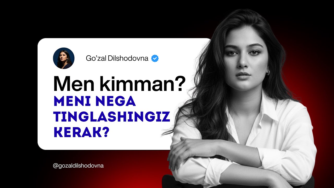MEN KIMMAN?MENI NEGA TINGLASHINGIZ KERAK?