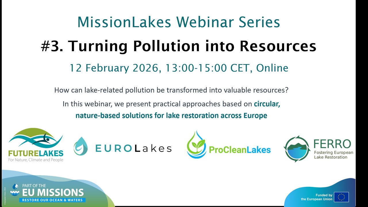 FERRO - Third MissionLakes Webinar: Turning Pollution into Resources