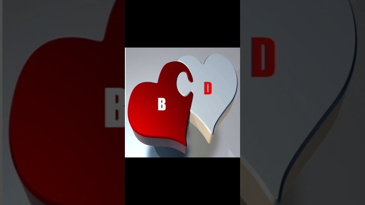 b and d name love status 💖👑💖|D+B love alphabet video