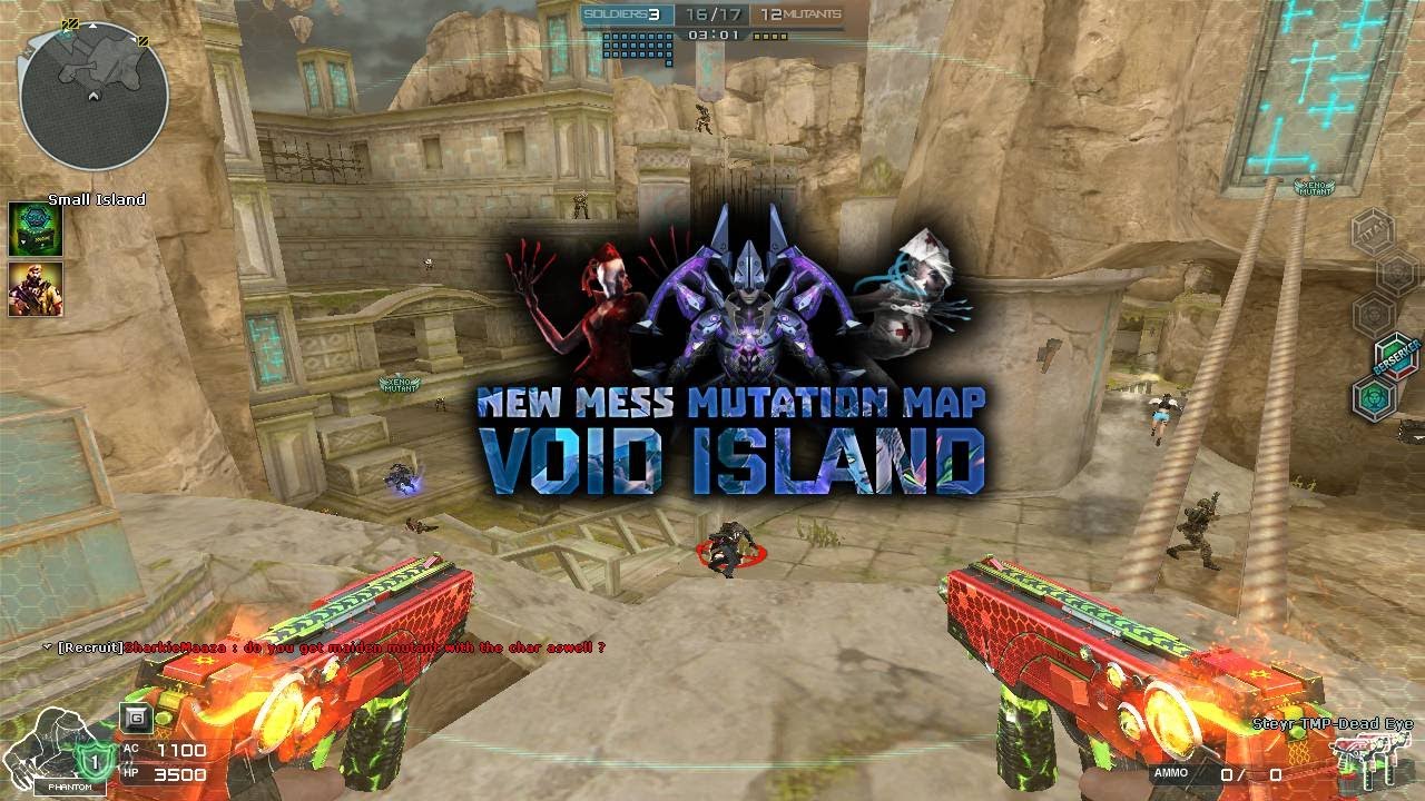 Crossfire West - New Mass Mutation map call Void Island game played