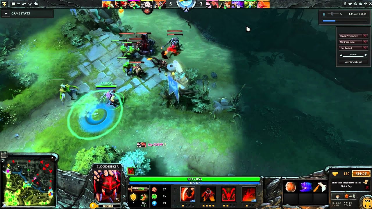 DOTA 2 Fail Clips #21 - Bloodseeker is very hungry