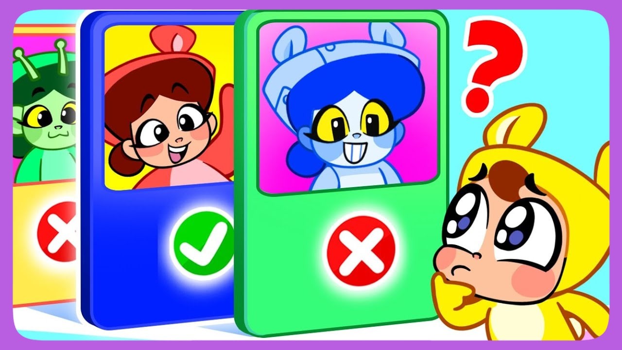 Where Is the Real Mommy? 🧐 Real Mom or Copycat? ♥️ Funny Cartoons for Kids & Nursery Rhymes