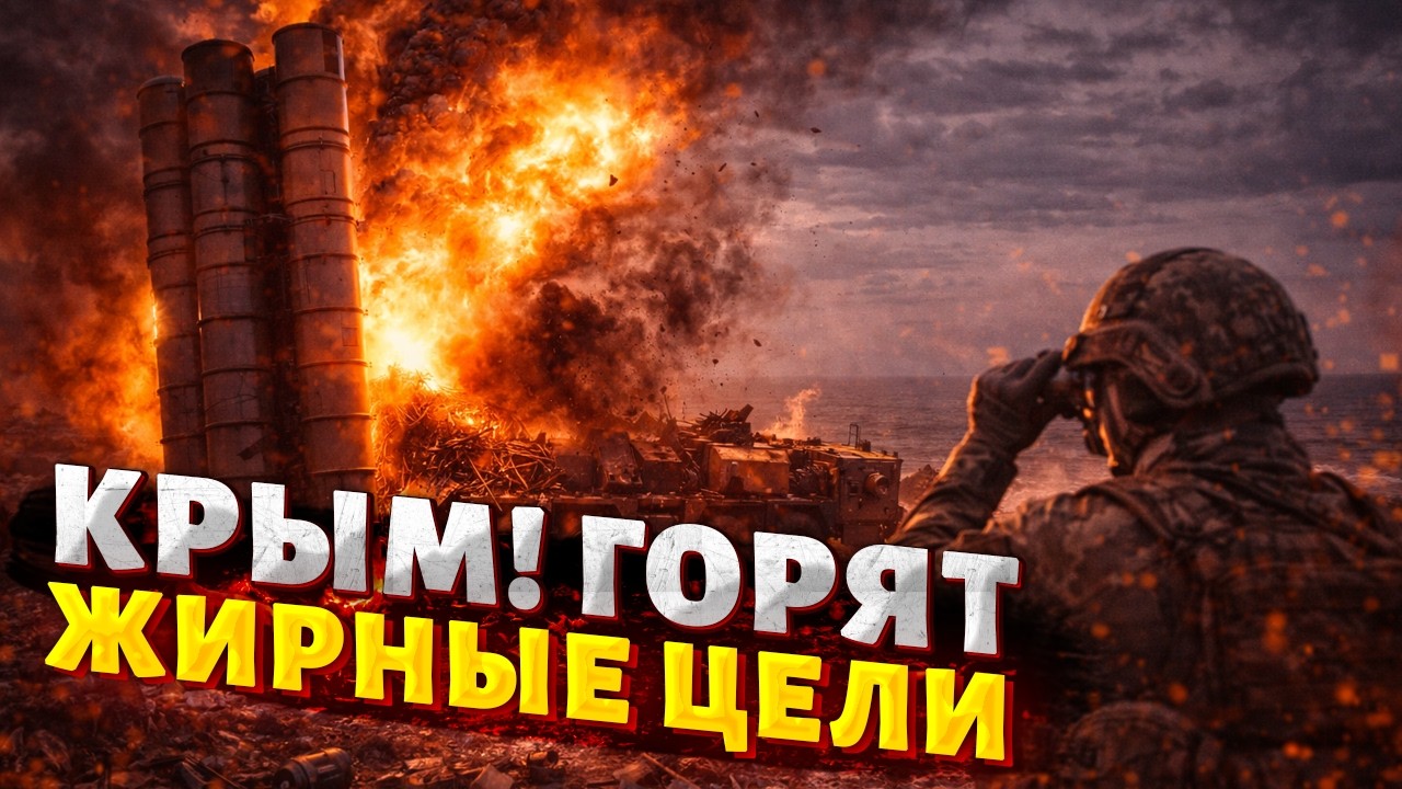 ХАРДКОР в Крыму! ВСУ разбили ЖИРНУЮ ЦЕЛЬ оккупантов: С-400 УНИЧТОЖЕН! Смотрите ВИДЕО